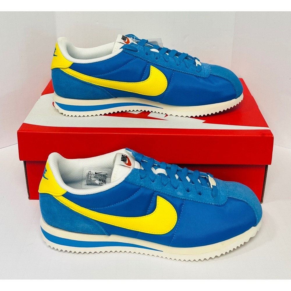 Nike Cortez TXT Mens Size 10 Light Blue Lightening Sail Sneakers HF0263-402 NIB - Picture 6 of 14
